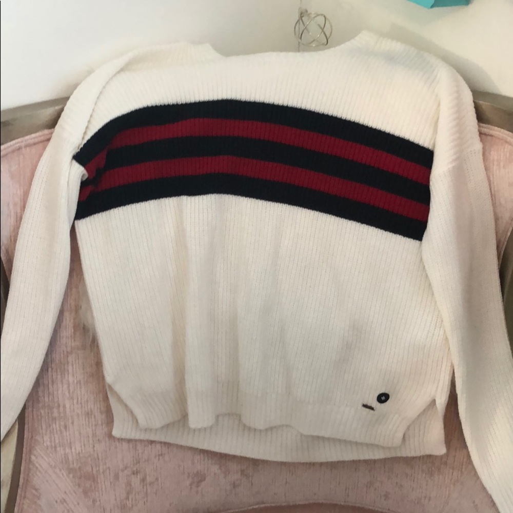 Hollister striped sweater brand new with tags